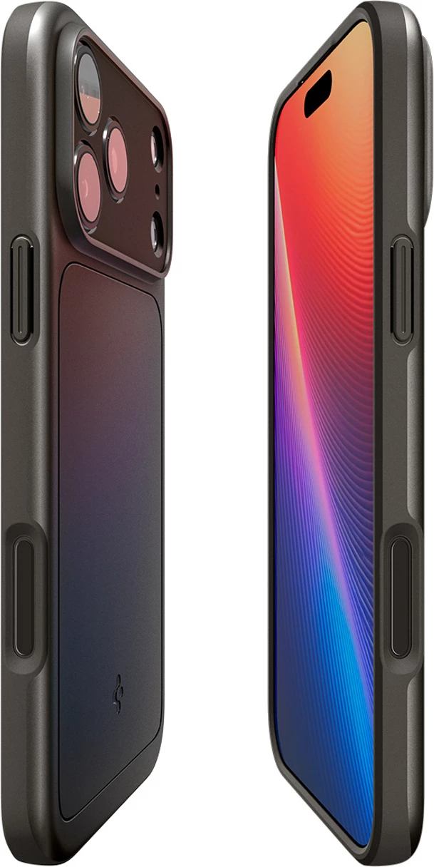 Tanek zaščitni ovitek MagSafe za iPhone 17 Pro, Spigen, siva