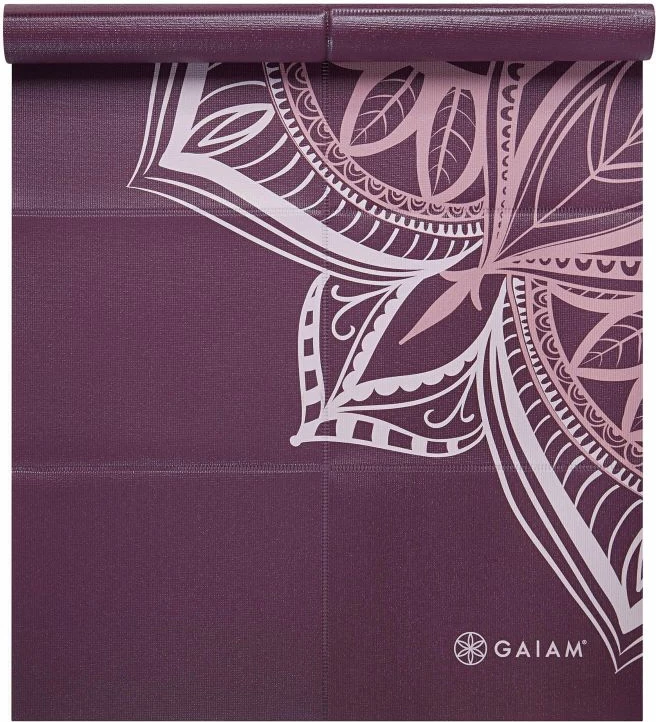 Joga podloga, GAIAM, za moške in ženske, vijolična