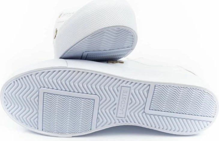 Superge za ženske Lacoste, bele