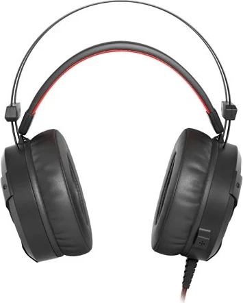 Slušalke z vibracijskim sistemom Genesis Neon 360, črno-rdeče