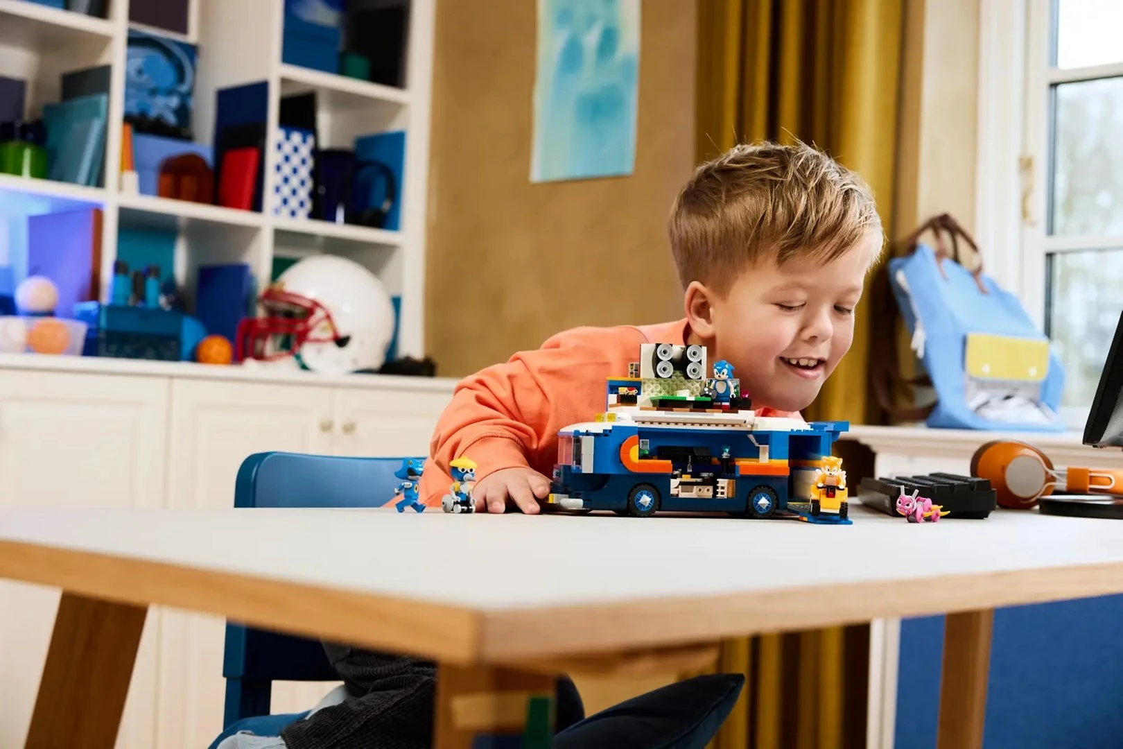 Set komandni tovornjak Team Sonic LEGO Sonic the Hedgehog 77006, 747 kosov