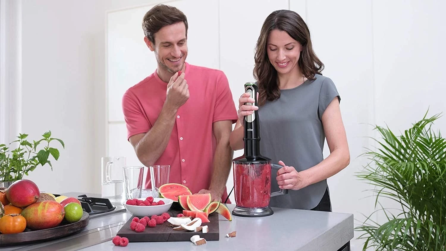 Ročni blender Multi Quick 9 MQ9147X, Braun, črn