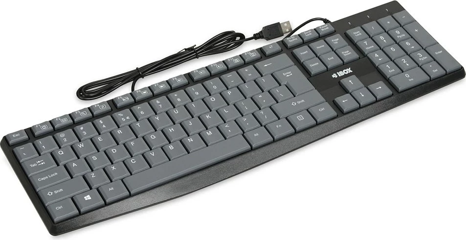 Polna velikost tastatura IBOX Eris USB, siva