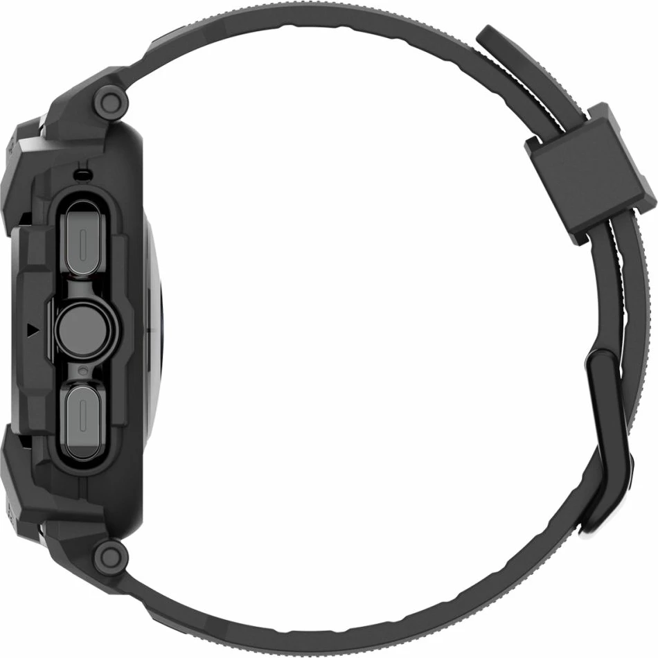 Ovitek Rugged Armor Pro Spigen za Samsung Galaxy Watch Ultra 47mm, črn