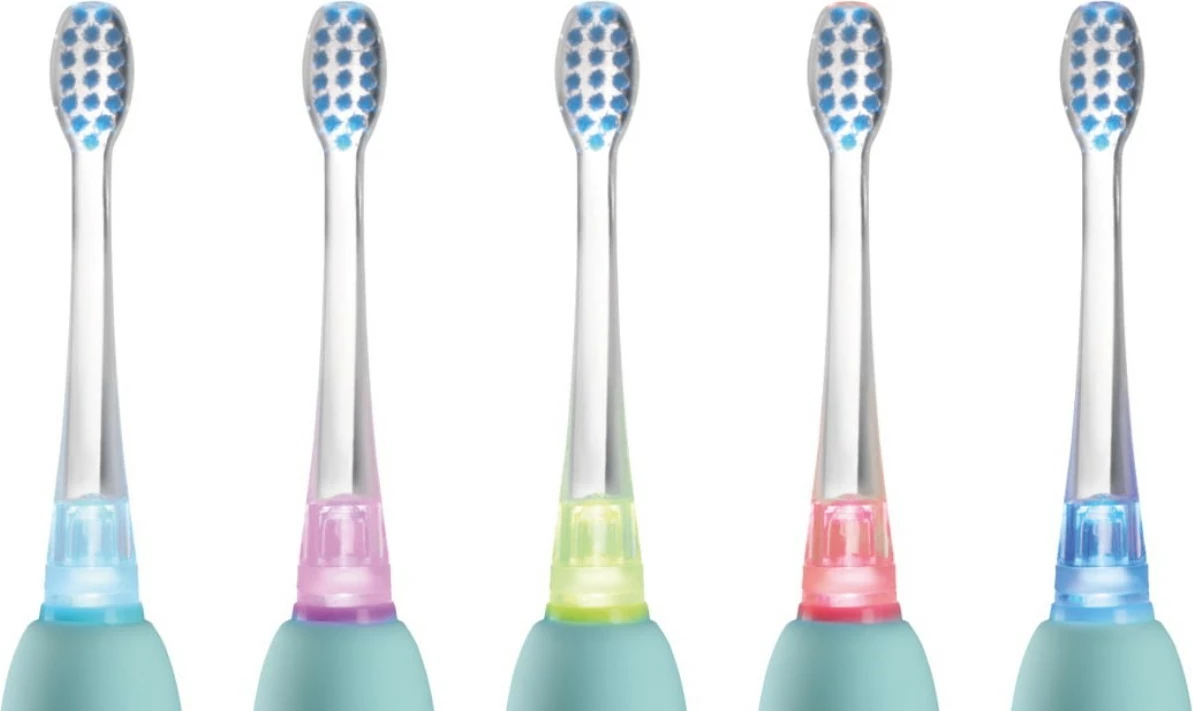 Sonična otroška električna zobna ščetka KIDO SMILE ZK3020, Concept, 4 nastavki, modra