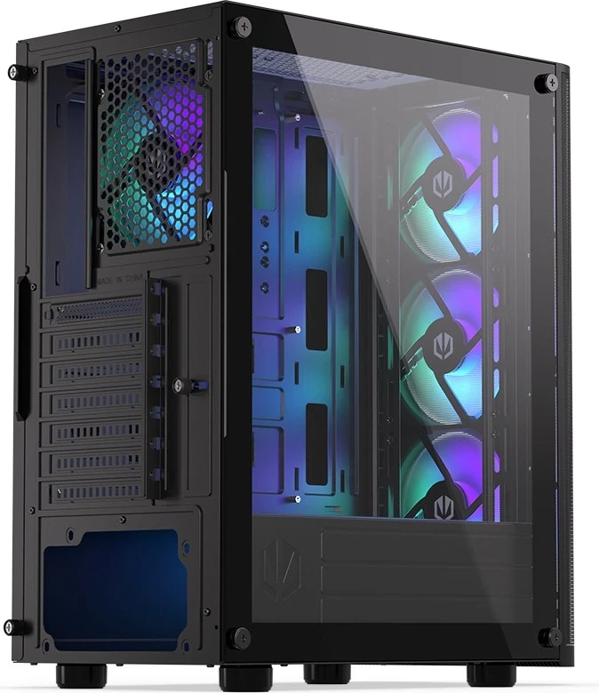 Kasa Endorfy Ventum 200 ARGB, črna