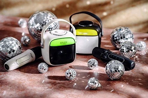 Karaoke zvočnik Adler AD 1199, črn