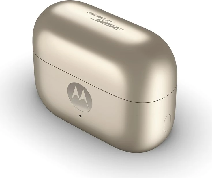 Brezžične slušalke z zanko za uho Motorola moto buds loop, bež