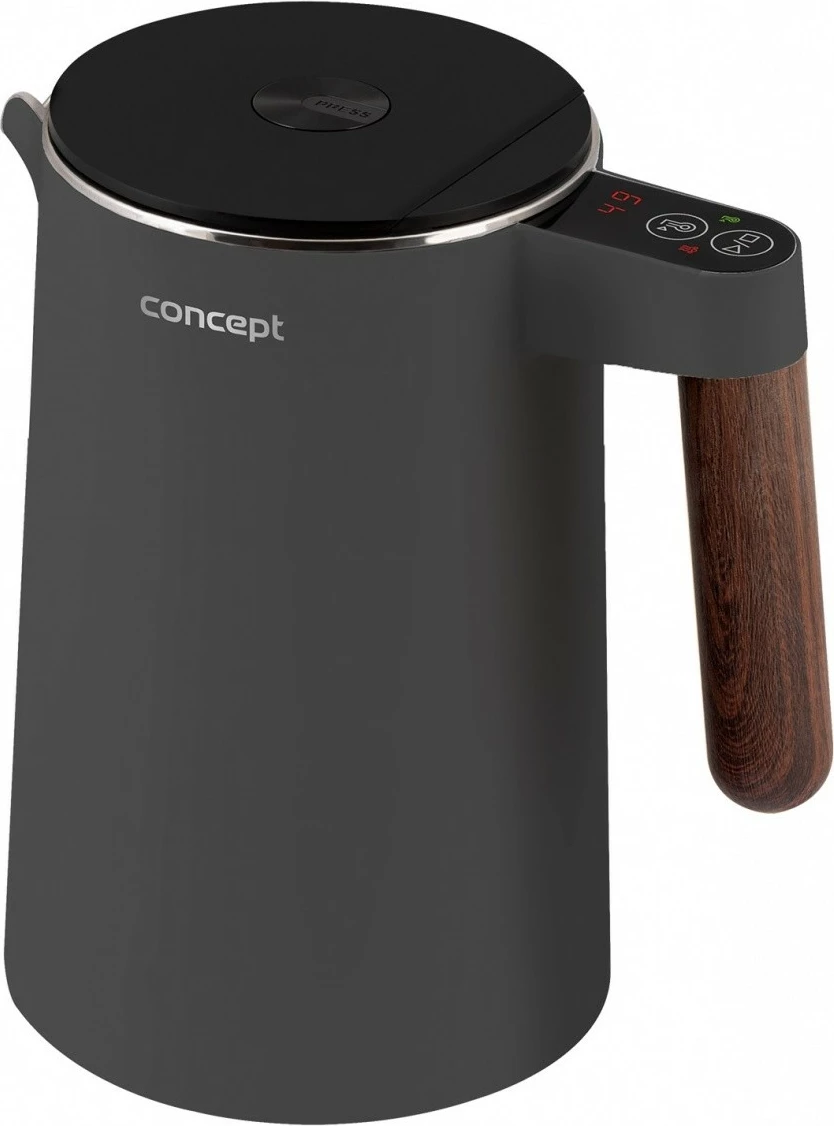 Električni ibrik, Concept RK3305 Norwood, 1,5 L, temno siva