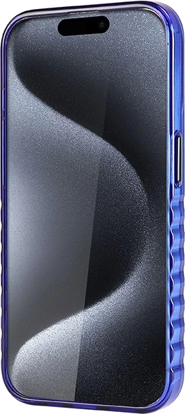 Ovitek Audi IML Big Logo MagSafe za iPhone 15 Pro Max, moder