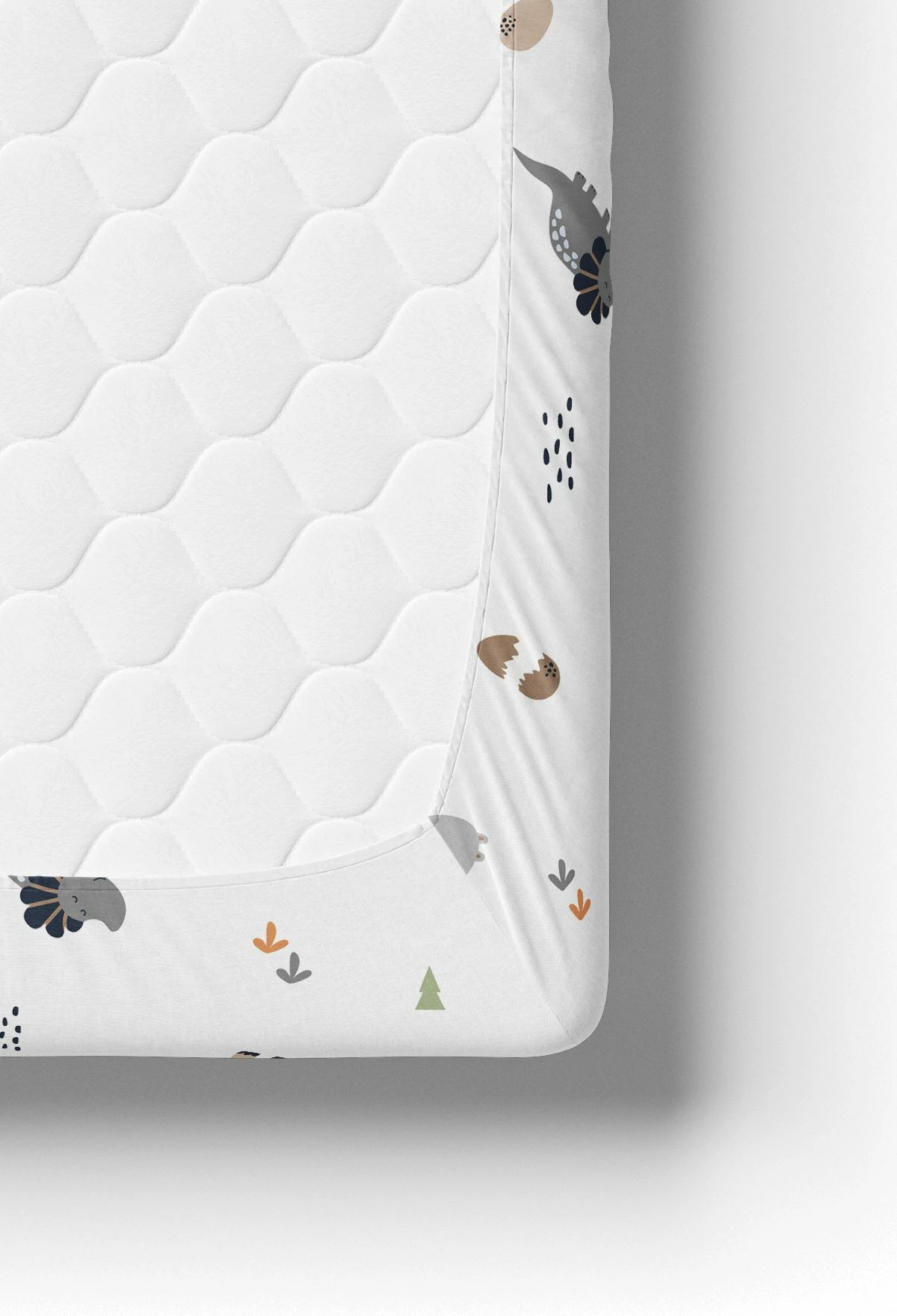 Set rjuhe z elastiko za dojenčka, L'essentiel Dinozor, ranforce, sivo/rumeno rjavo/rumeno rjavo