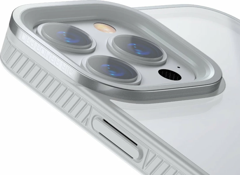 Zaščitni ovitek Baseus Crystal Armor za iPhone 13 Pro, siv