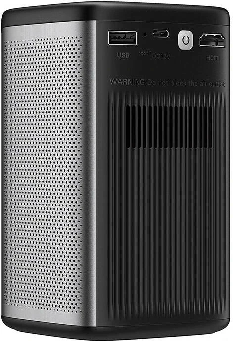 Mini projektor, 3D, 4K, Bluetooth, WiFi, 8000mAh, BlitzWolf BW-VT2 PRO MAX, siv