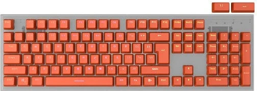 Komplet pokrovčkov za tipke Genesis Lead 300 Double Shot, oranžni