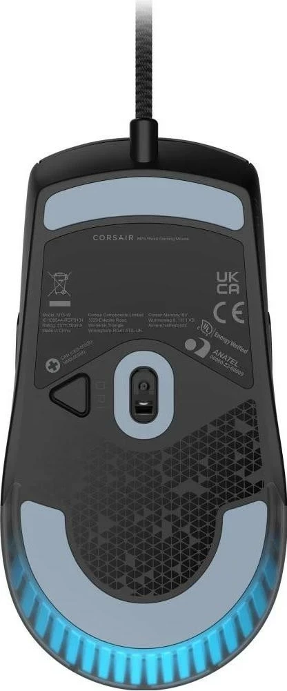 Sledilna miška Corsair M75, RGB, črna
