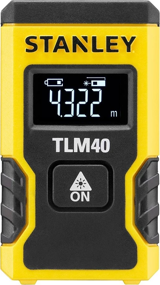 Merilec razdalje 12 m, Stanley TLM40 STHT77666-0, rumen