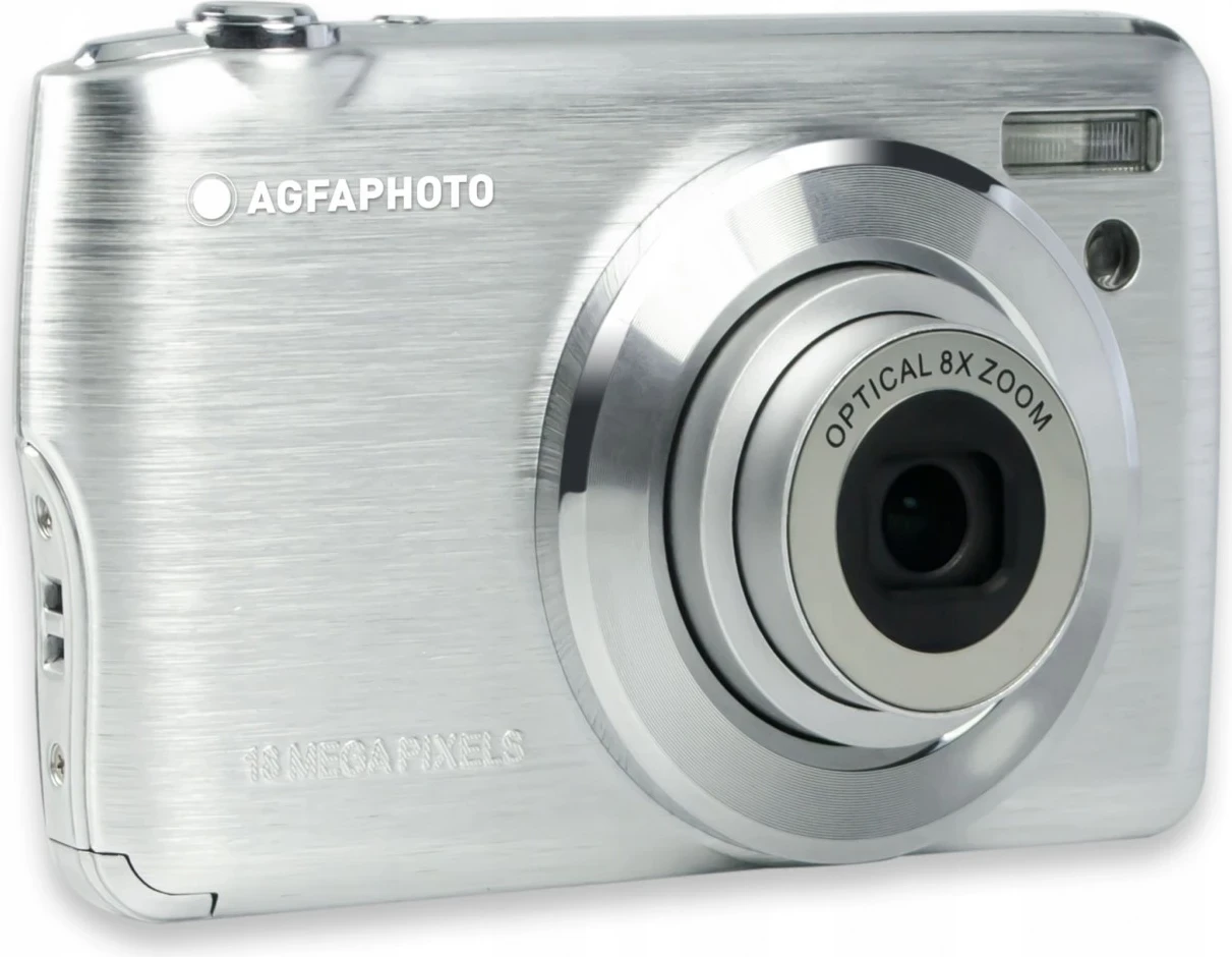 Kompaktna kamera AgfaPhoto DC8200, srebrna