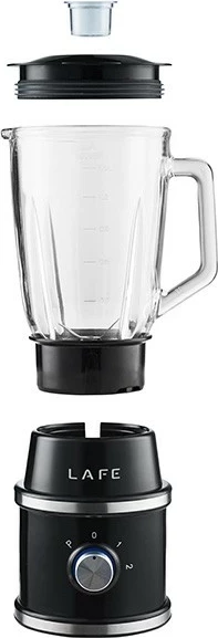 Močan blender 1,5 L, 1300 W, titanove rezila, črno-srebrn Lafe TitaniumPower