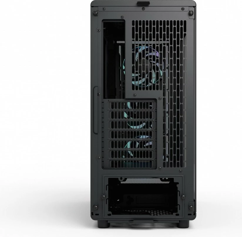 Ohišje Fractal Design Epoch Black TG RGB Light Tint, midi-tower, ATX, RGB, črno