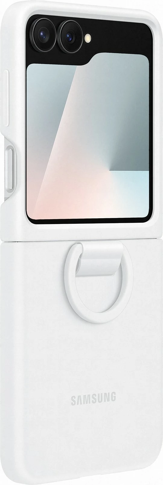 Silikonska zaščita Samsung Flip7 FE, bela