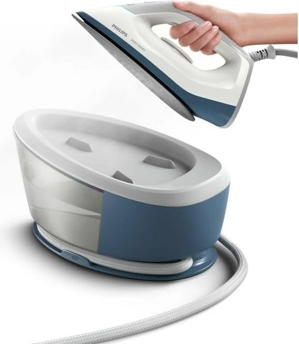 Parni likalnik, keramična likalna plošča, bela Philips 2000 series PSG2000/20