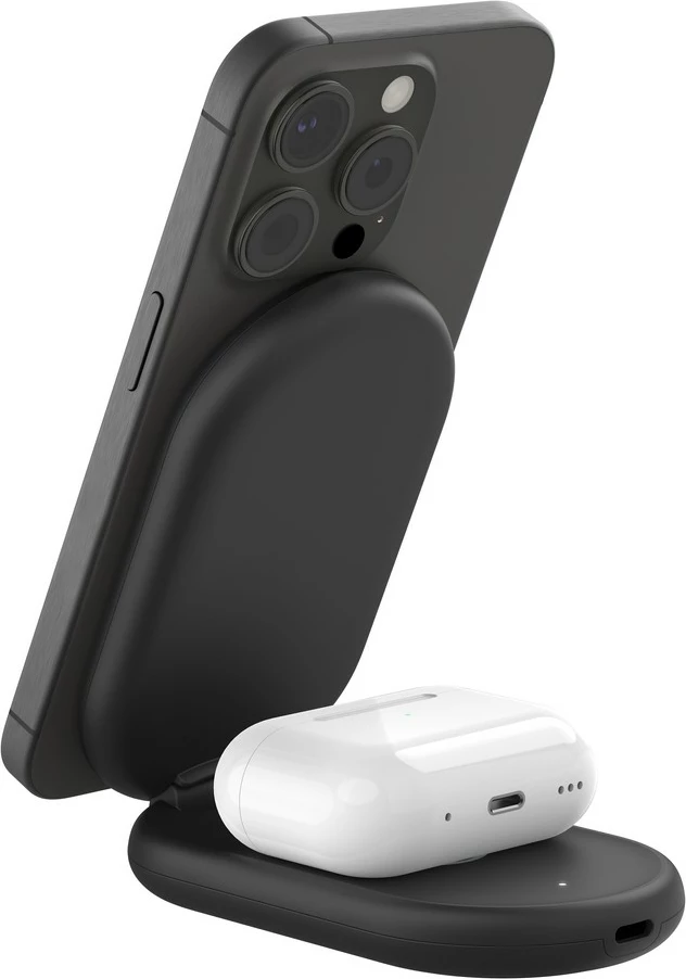 Brezžični polnilec Belkin BoostCharge, 15 W, 1,5 m, črn