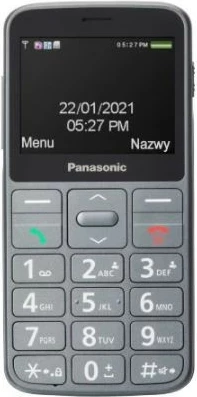Mobilni telefon Panasonic KX-TU160, 2,4", Bluetooth, siv