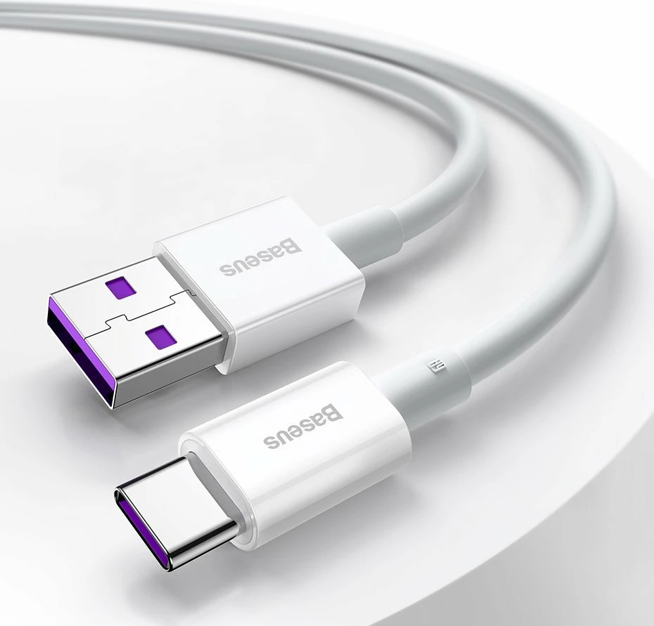 Polnilni in podatkovni kabel Baseus Superior CATYS-01, USB na USB-C, 1 m, 66 W, črn