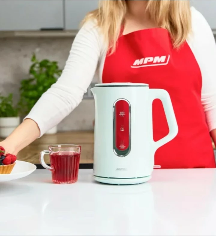 Električni ibrik 1,5 L MPM MCZ-126/Z, pistacijasto