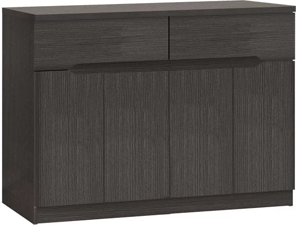Bife FH2234.01 2 predala & 4 vrata Zebrano 120x40x80cm