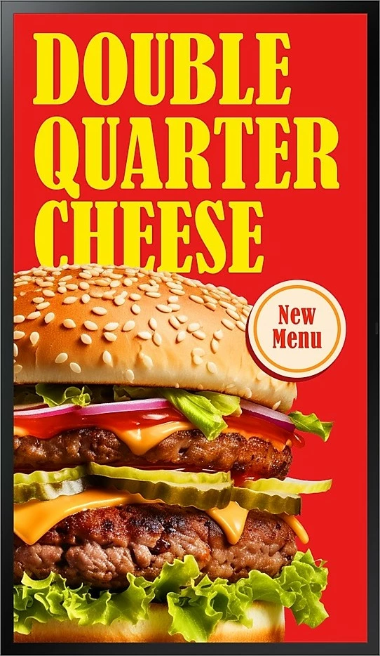 Zunanji zaslon 55" Samsung OH55DX, Full HD, Wi‑Fi, Tizen, črn