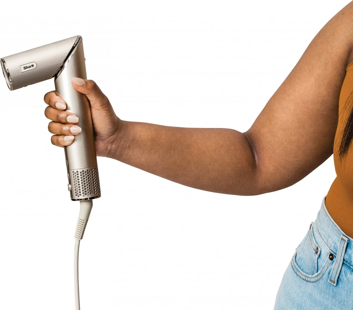 Multistyler za stiliziranje las Shark HD424SLEU, Warm Champagne