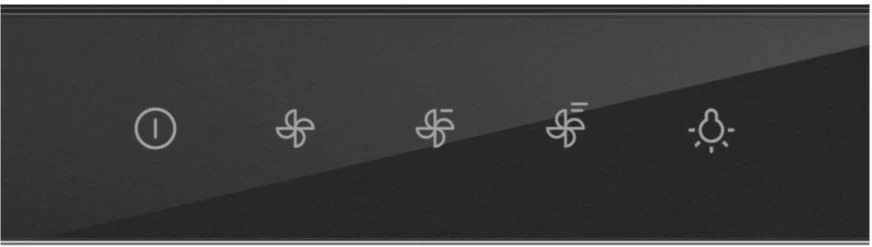 Teleskopska napa Gorenje TH64E4BG, 60 cm, črna