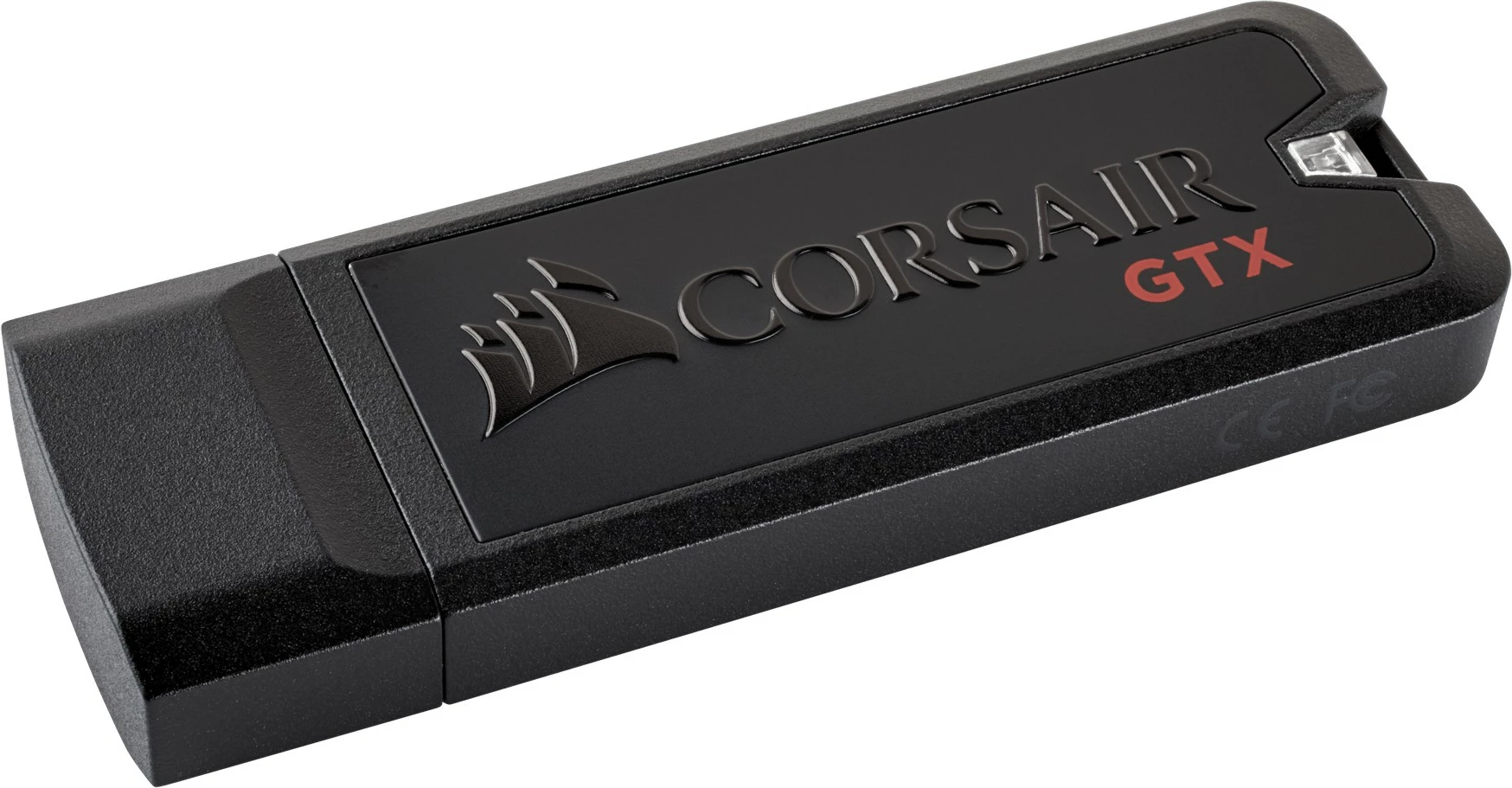 USB ključ Corsair Flash Voyager GTX 512 GB, USB 3.1, črn
