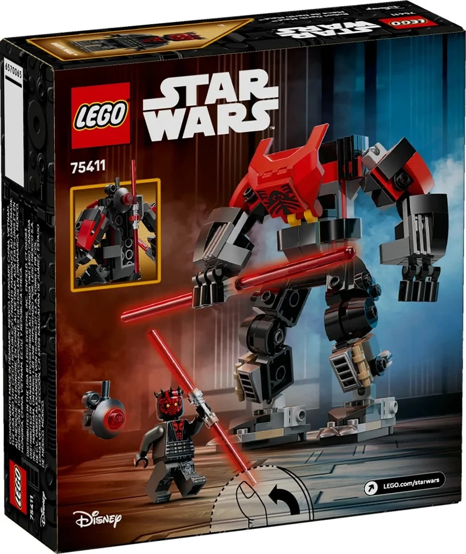 Darth Maul Mech, LEGO Star Wars 75411, 143 delov, za otroke 6+