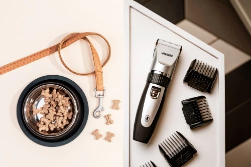 Strižnik za hišne ljubljenčke Adler MS 2826, titanska glava s keramičnim rezilom, 35 W, do 90 min, z/brez kabla, komplet s 4 glavniki in rezervno baterijo