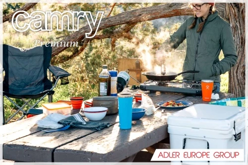 Enoploščna električna kuhalna plošča, Adler CR 6510, 1500 W, 185 mm, 5-stopenjska regulacija, inox