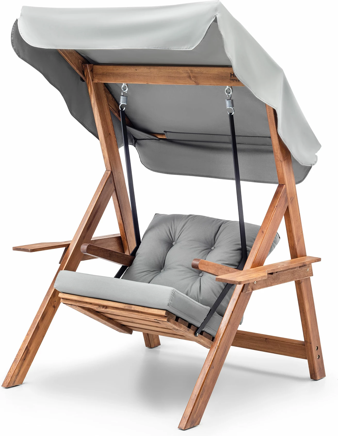 Gugalni stol za vrt Galata Swing S1, siv