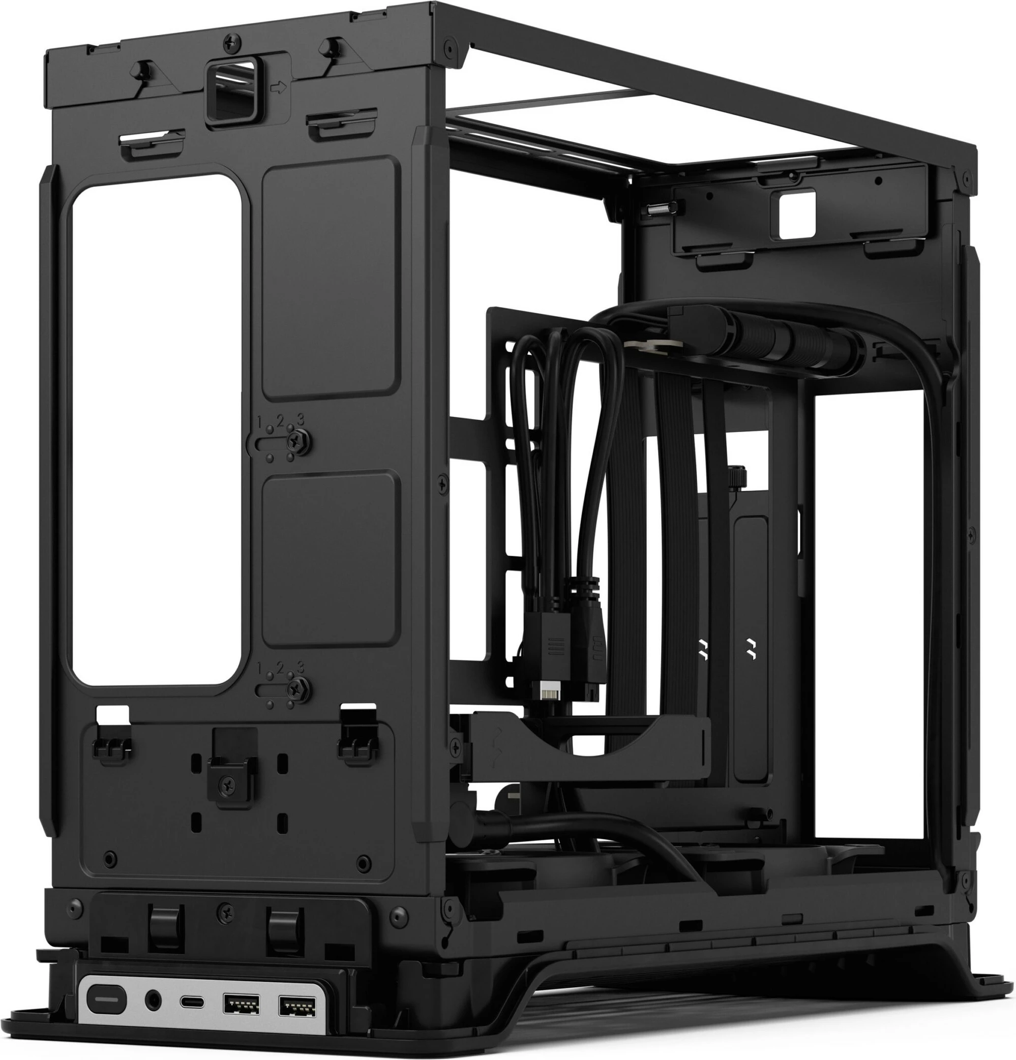 Mini tower ohišje Fractal Design Era 2, srebrno