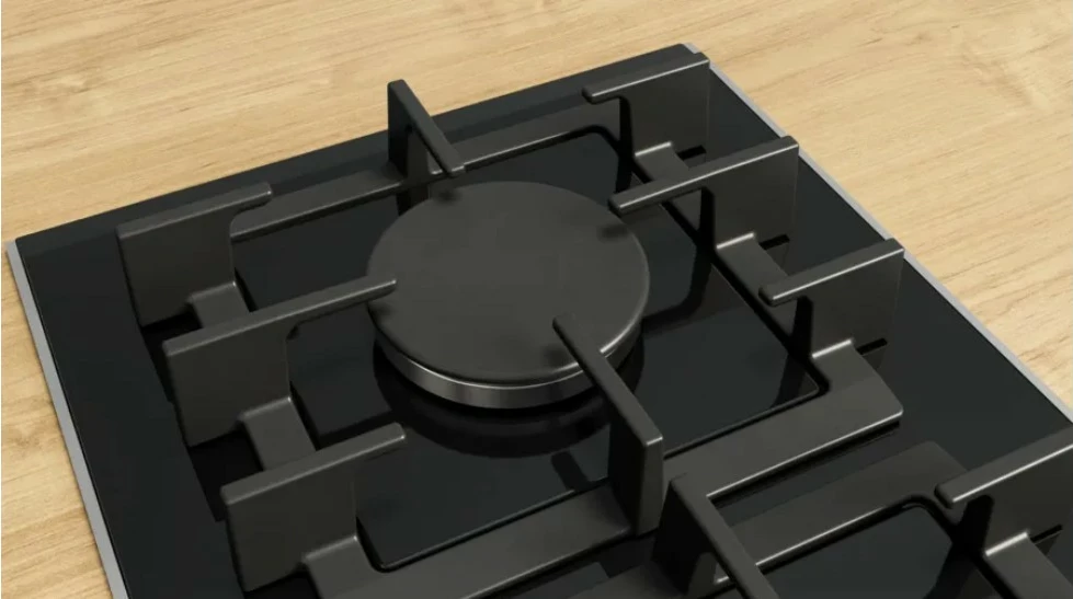 Plinska kuhalna plošča Bosch PRB3A6I40, 2 kuhališča, črna