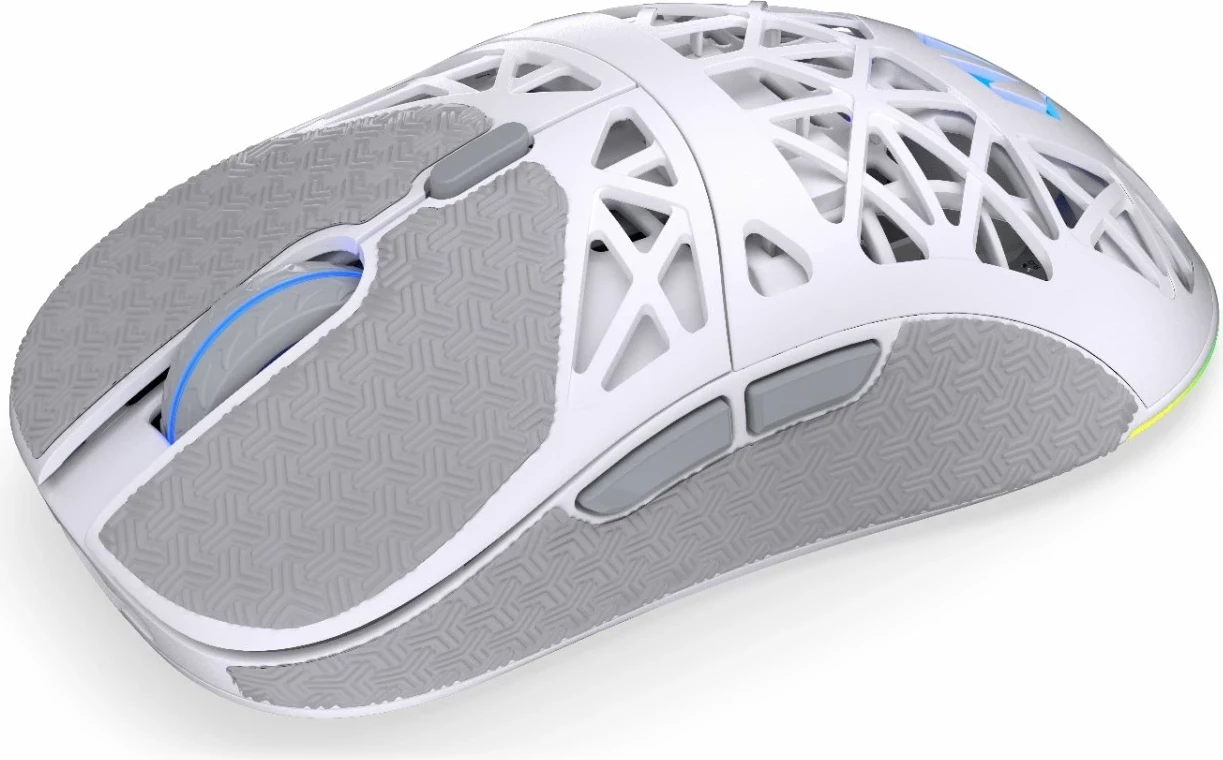 Brezžični miš Endorfy LIV Onyx, RGB, bel