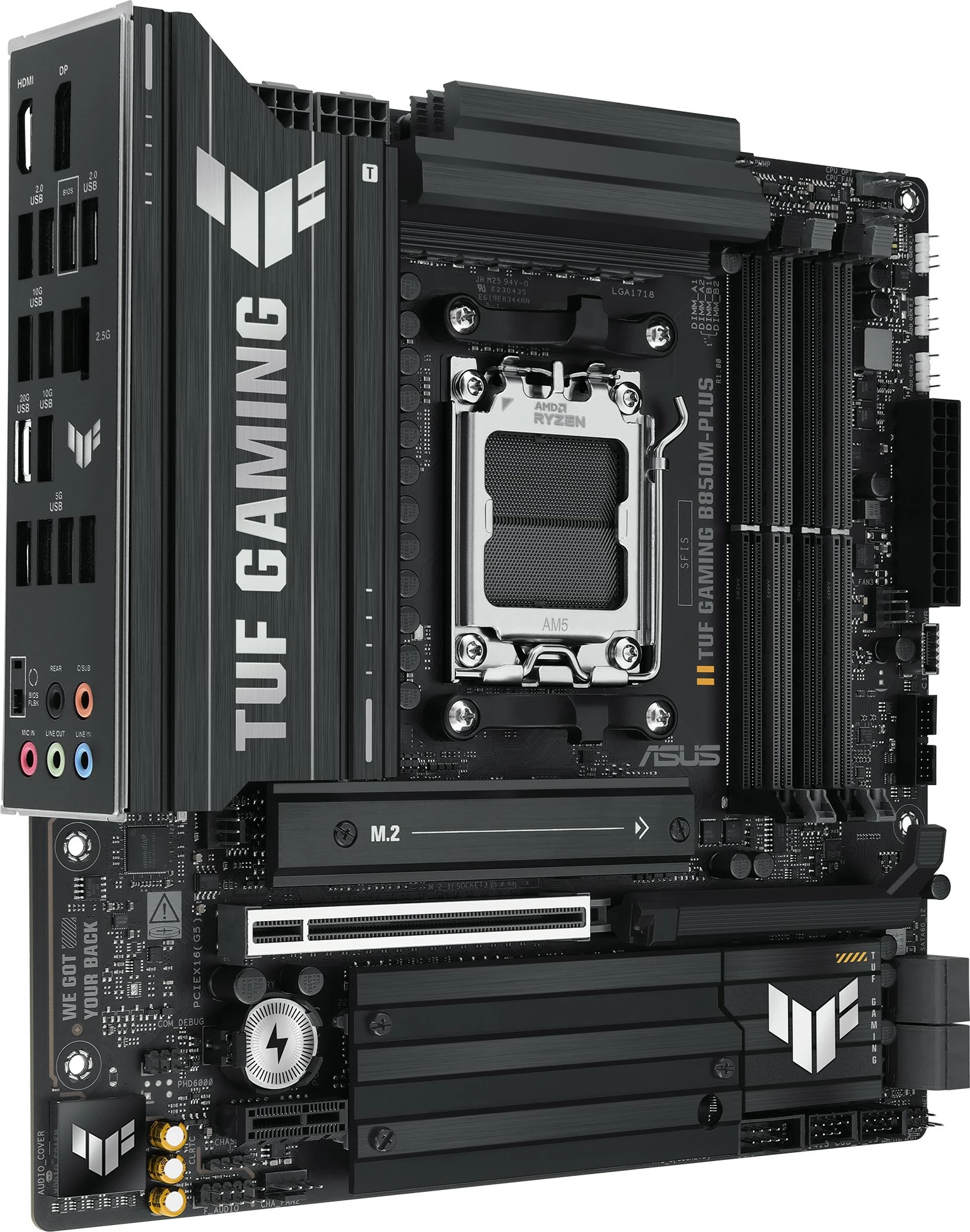 Matična plošča ASUS TUF B850M-PLUS, Socket AM5, micro ATX