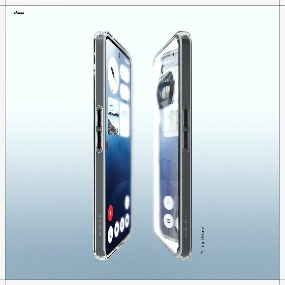 Prozoren ovitek Spigen Ultra Hybrid za Nothing Phone 3A