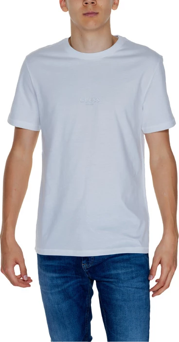 Majica za moške Guess, bela