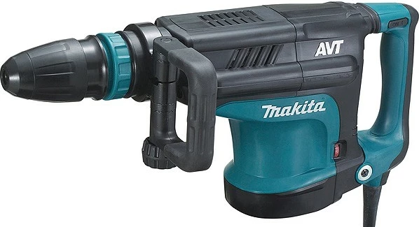 Električno kladivo Makita HM1213C, 1500 W, 18,6 J, črn/moder