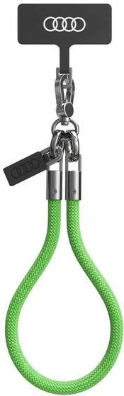 Trak za telefon, univerzalen, 28 cm x 8 mm, zelen — Audi