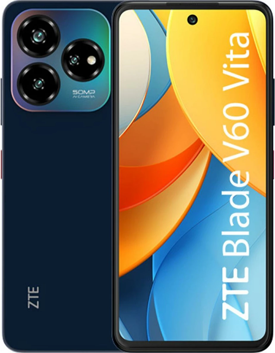 Pameten telefon ZTE Blade V60 Vita, 4GB RAM, 256GB, 6,6 inch, temno moder