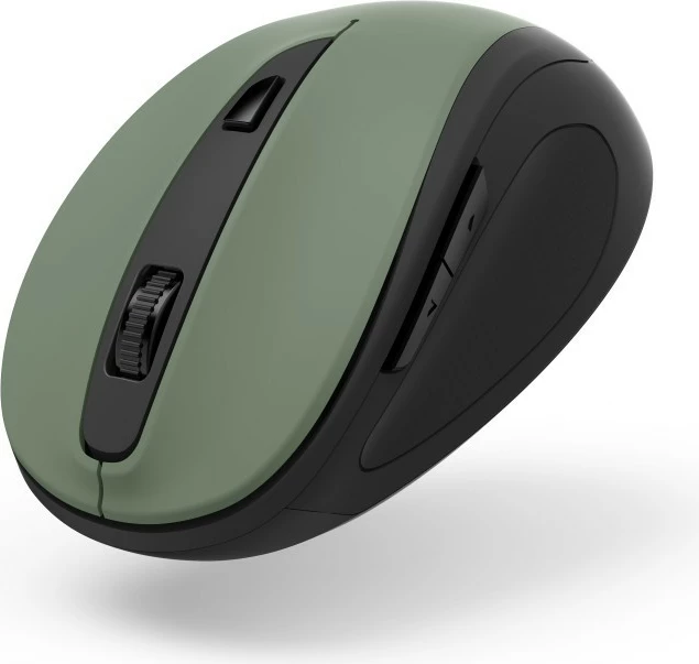 Brezžična miška Hama MW-400 V2, 1600 DPI, 6 gumbov, USB, zelena