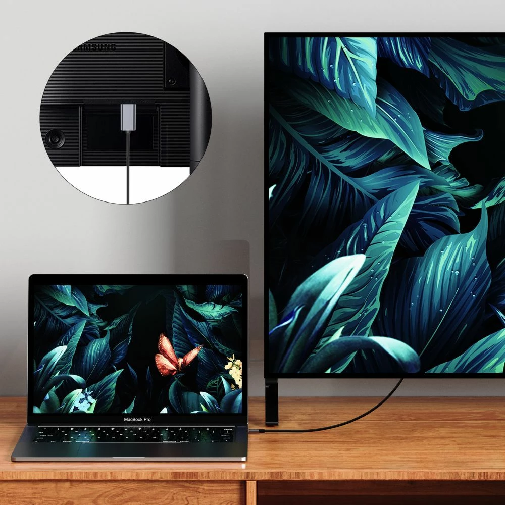 Kabel USB-C v HDMI, Tech-Protect UltraBoost, 4K 60Hz, 2 m, črn