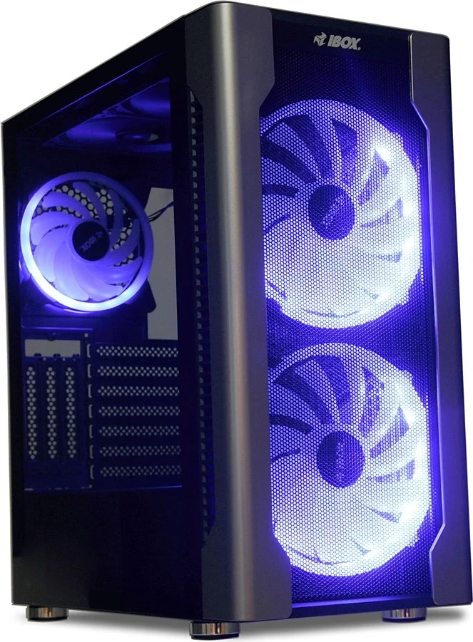 Ohišje za računalnik IBOX CHIRON ZH68, črno